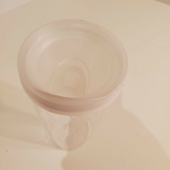 Wine Travel Cup with Wine Glass Inside Plastic Funny Gag Gift for Wine Lover - Picture 2 of 3